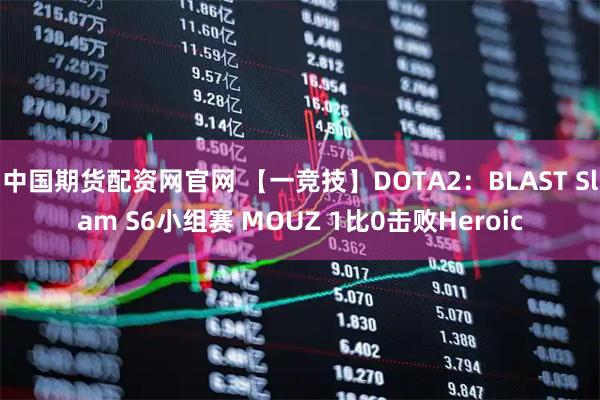 中国期货配资网官网 【一竞技】DOTA2：BLAST Slam S6小组赛 MOUZ 1比0击败Heroic