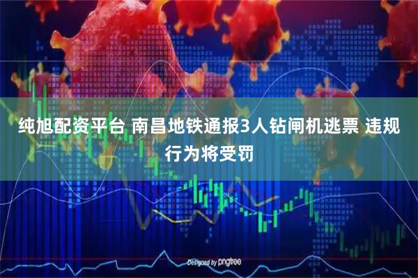 纯旭配资平台 南昌地铁通报3人钻闸机逃票 违规行为将受罚